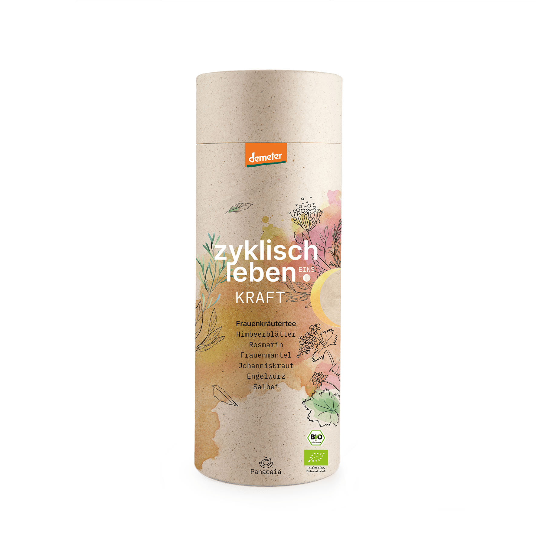 BIO Frauenkräutertee “Kraft”, 1. Zyklushälfte, Demeter, 75g