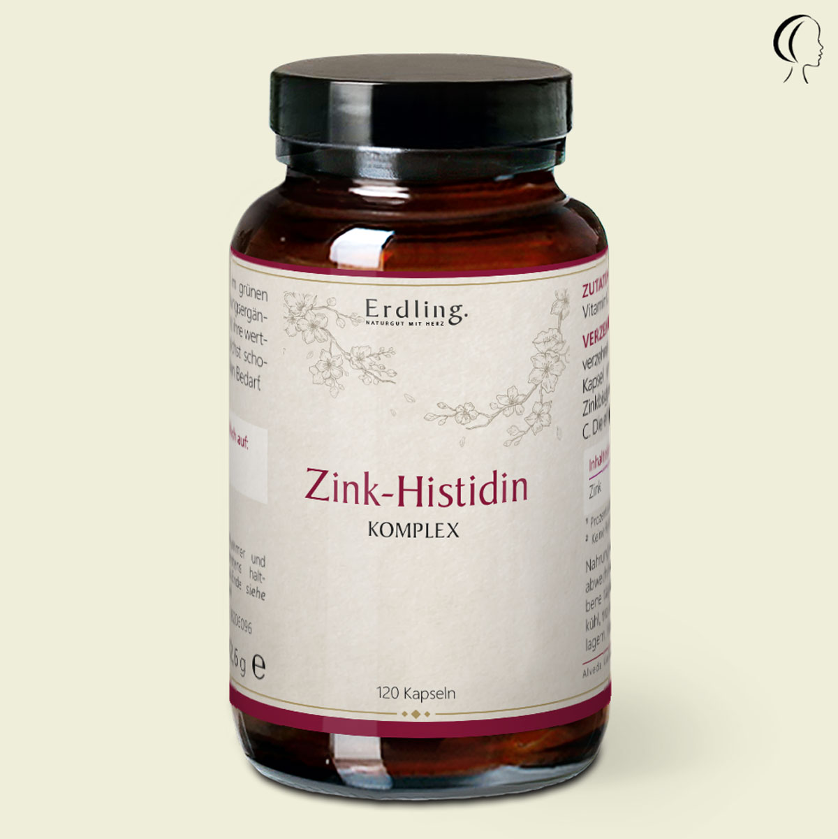 Zink-Histidin Komplex - 120 Kapseln — Bild 1