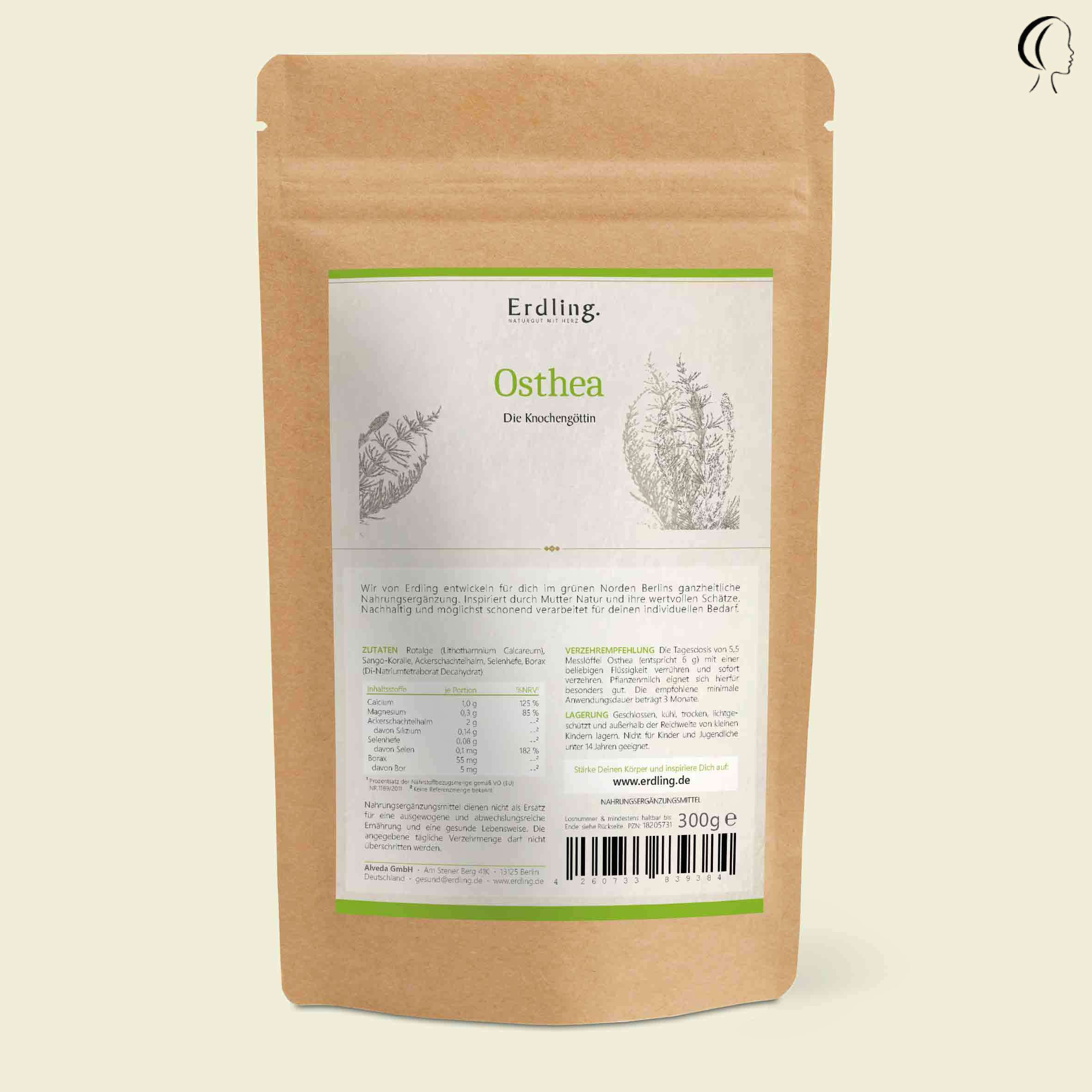 Osthea - Deine Göttin für Knochen und Zähne - Nachfüllpack 300g