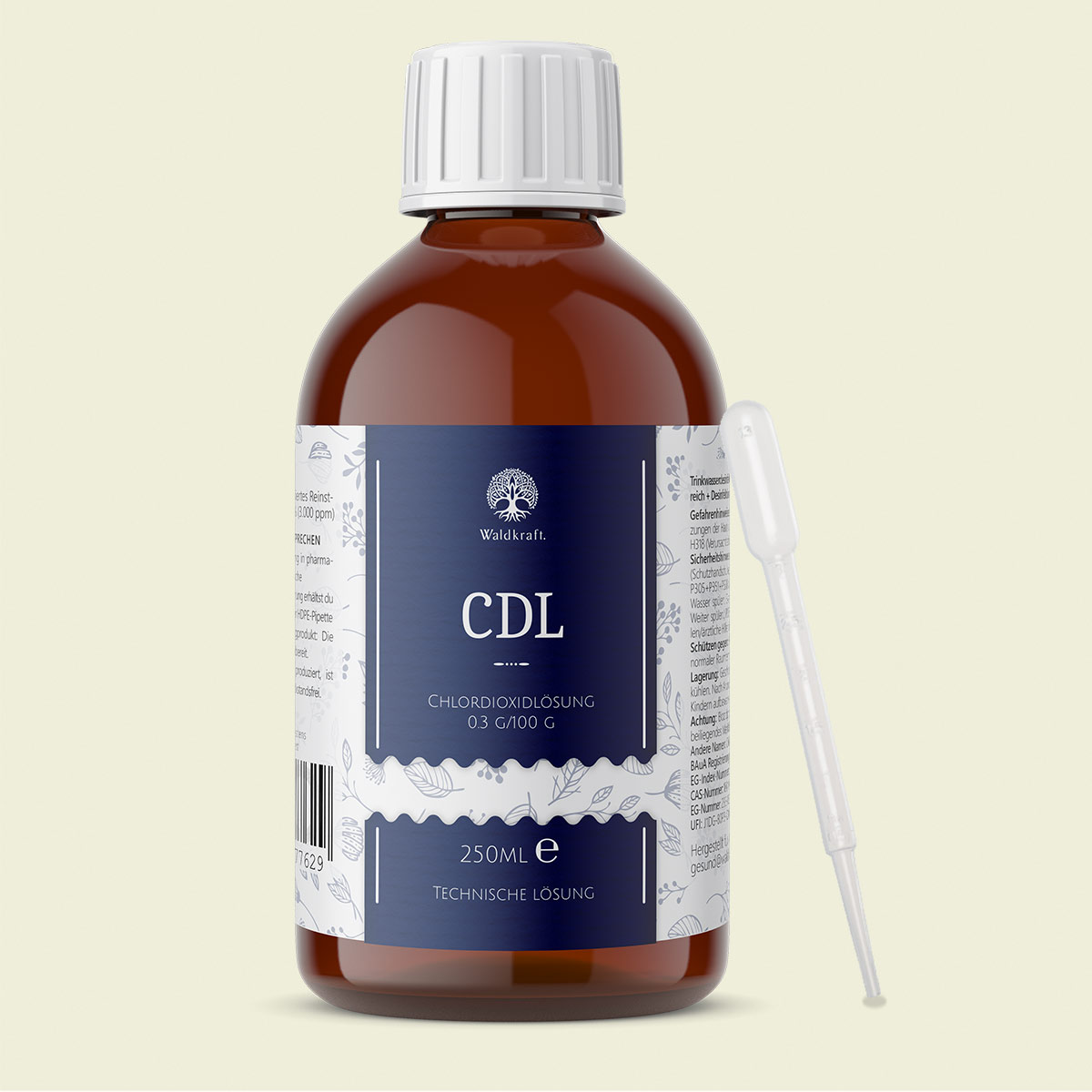 CDL/CDS - Chlordioxid in Originalrezeptur (Chlordioxidlösung) - 250ml