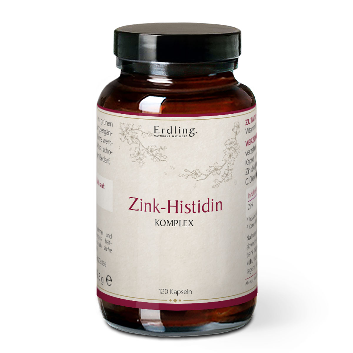 MHD 28.10.2025 Zink-Histidin Komplex - 120 Kapseln