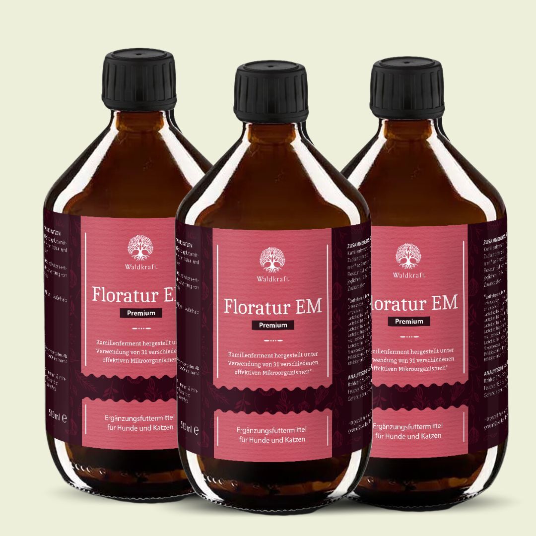 Set: 3er Pack - Floratur EM Premium - 3x 510ml — Bild 1