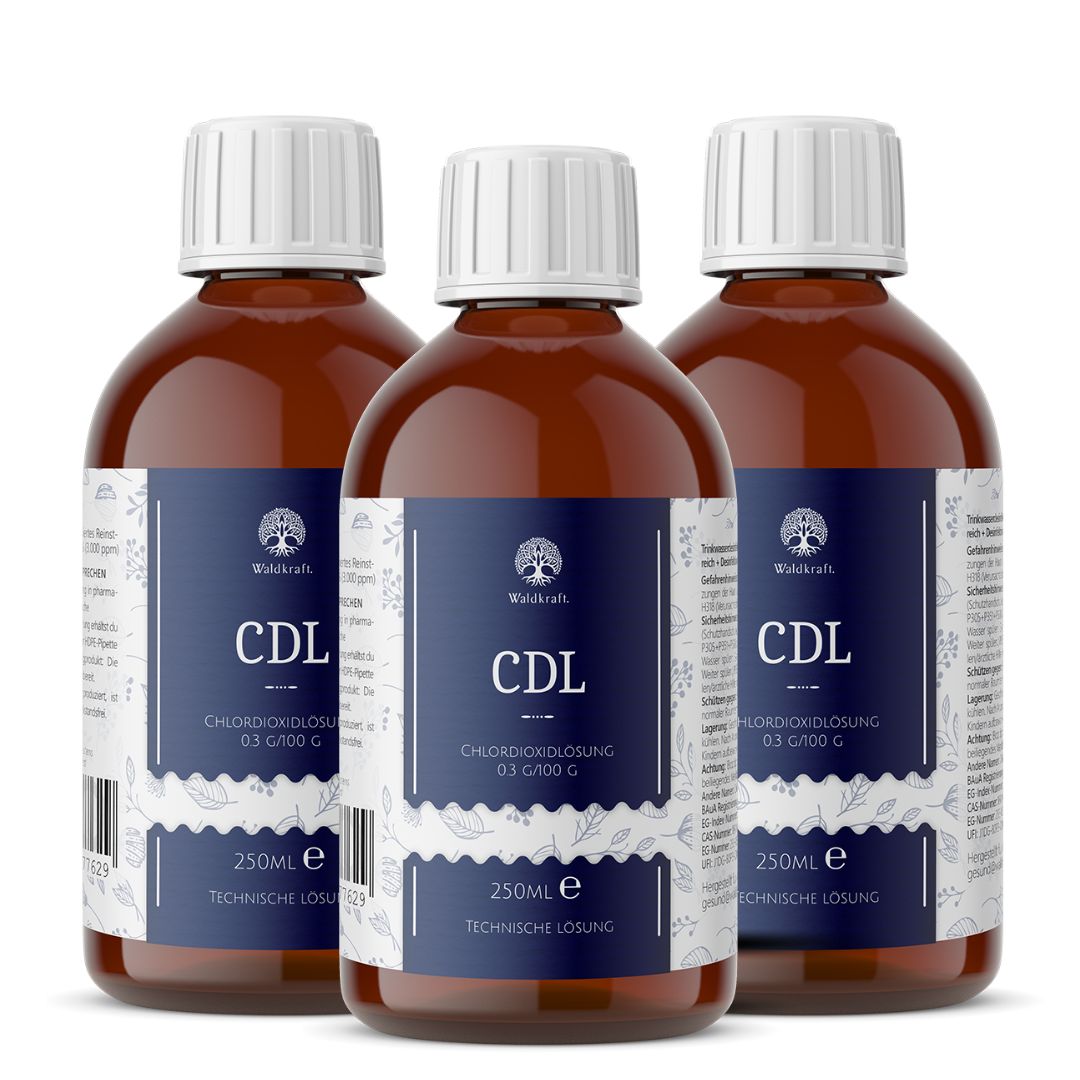Set: 3er Pack - CDL/CDS - in Originalrezeptur - 3x 250ml — Bild 1