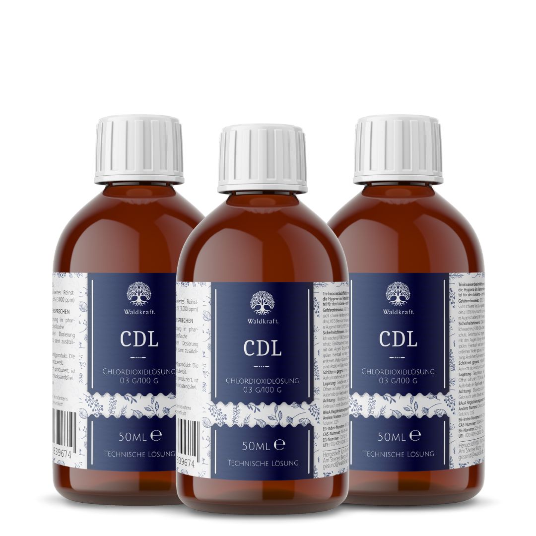 Set: 3er Pack - CDL/CDS - in Originalrezeptur - 3x 50ml
