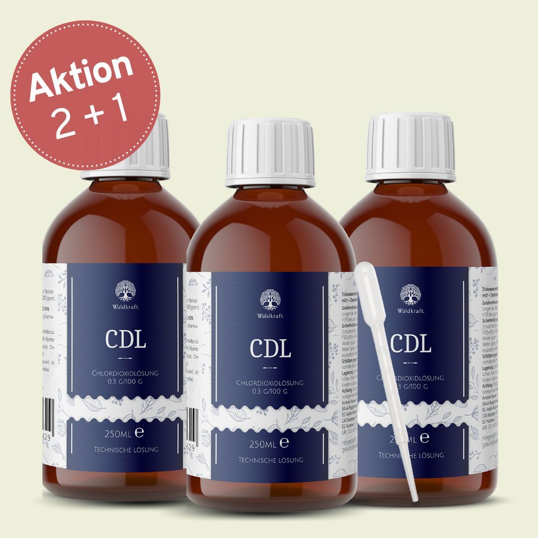 Set: 2+1 CDL/CDS - in Originalrezeptur - 3x 250ml