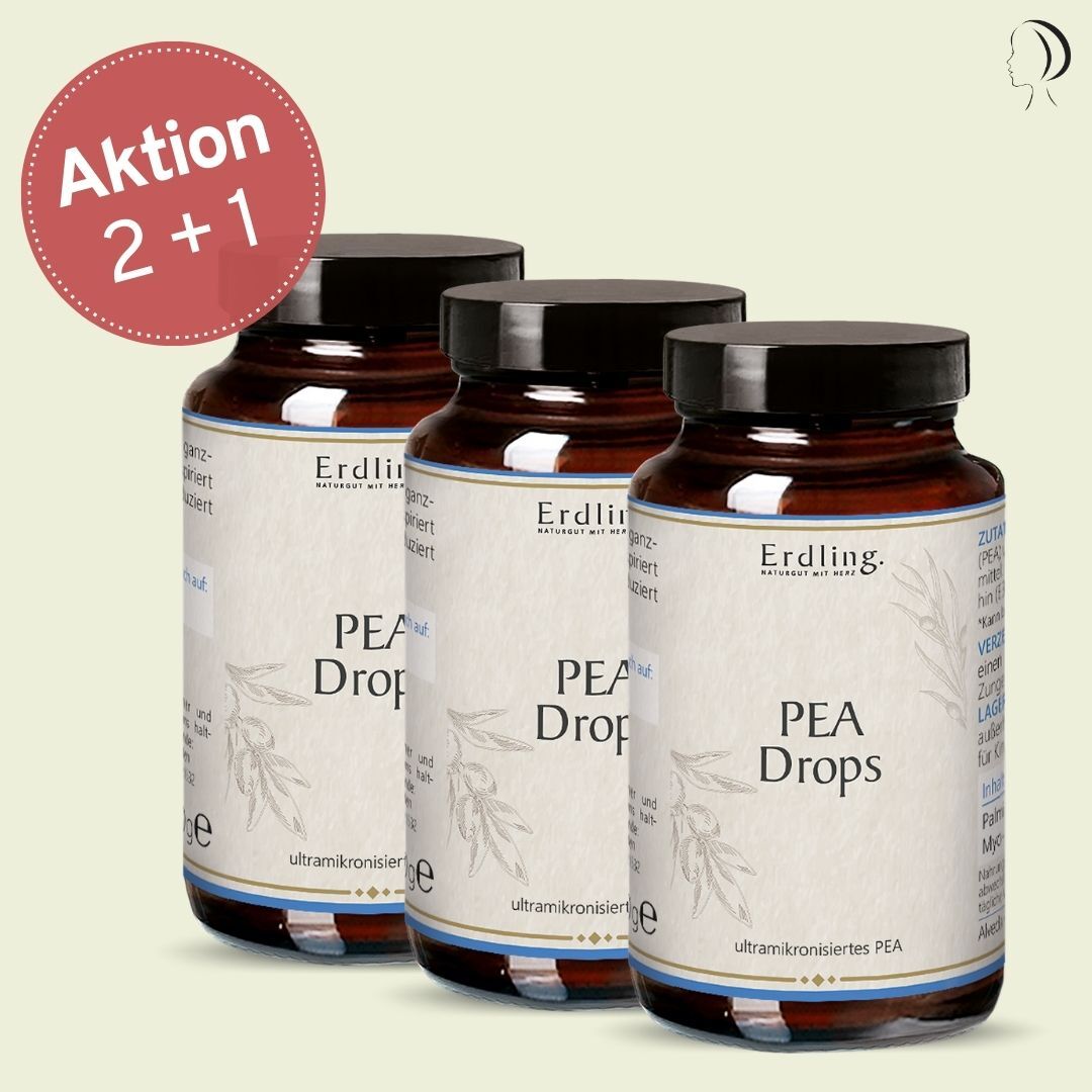 Set: 2+1 PEA - Palmitoylethanolamid Drops - 3x 56 Stück