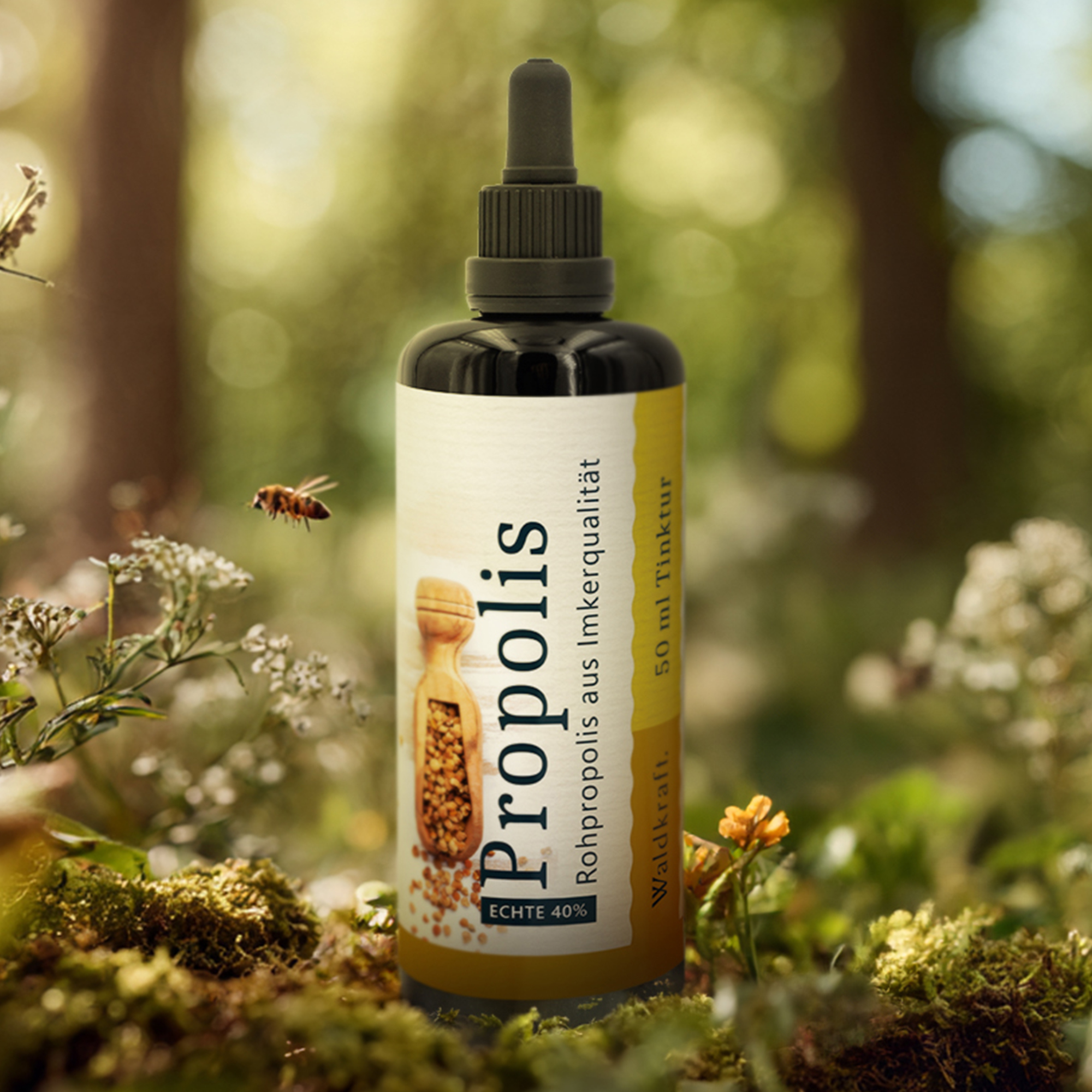 Propolis-Tinktur 40% Imkerqualität - (Pipette) 50ml