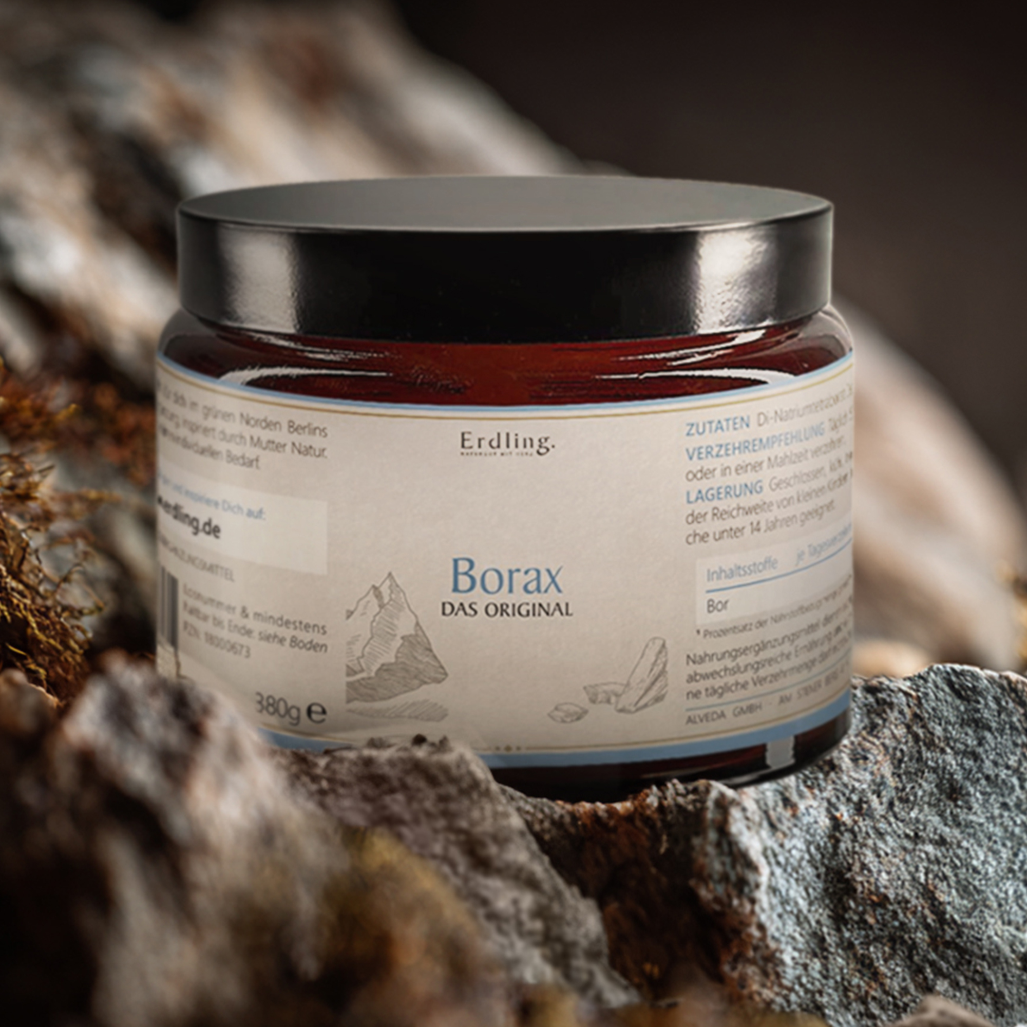 Borax - 99,9% Reinheit (Natriumtetraborat) - Tiegel 380g