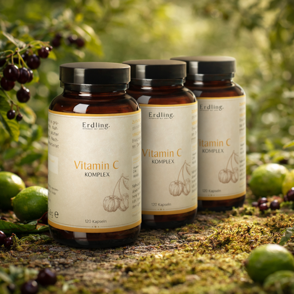 Set: 3er Pack - Vitamin C Komplex - 3x 120 Kapseln