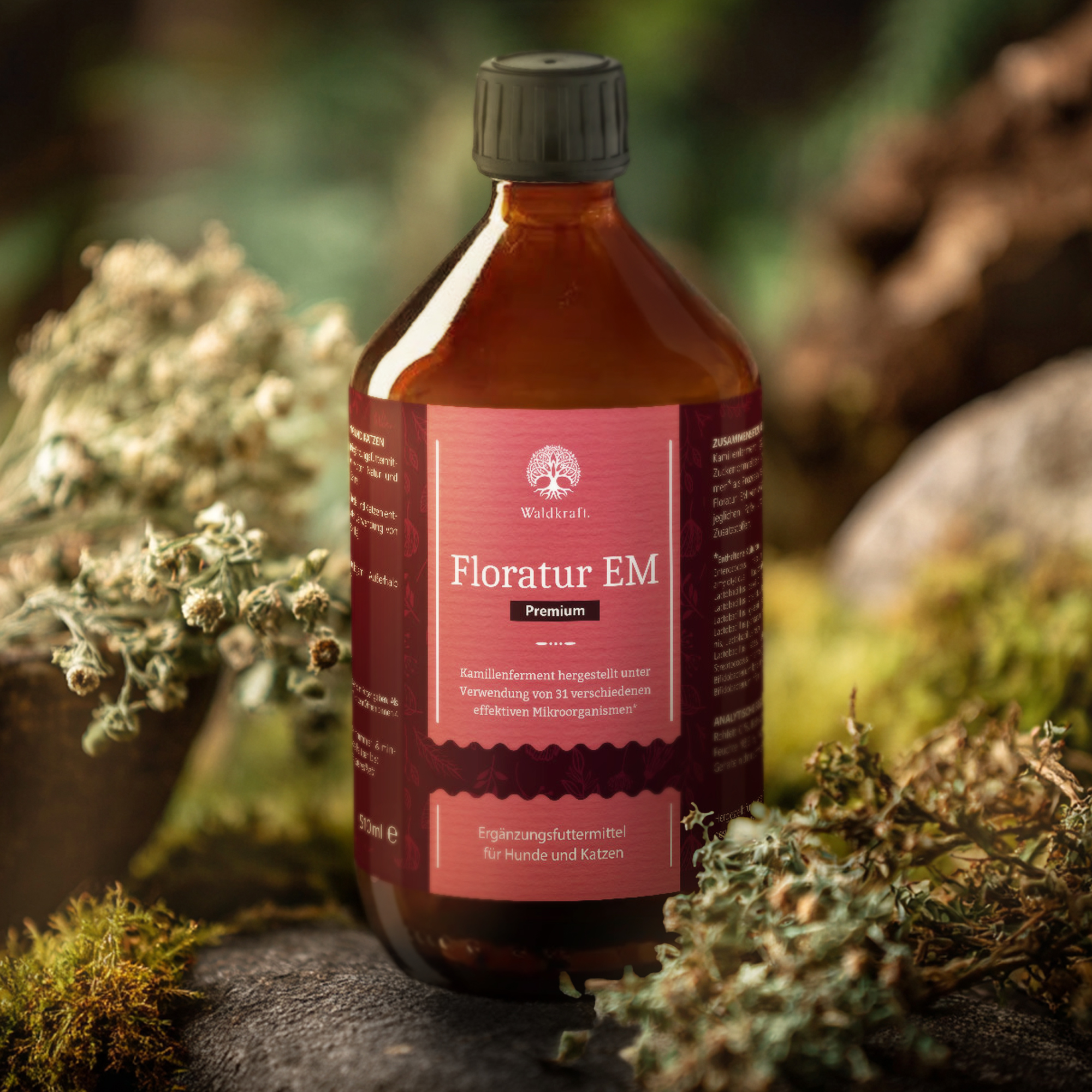 Floratur EM Premium - Hergestellt mit Effektiven Mikroorganismen - 510ml