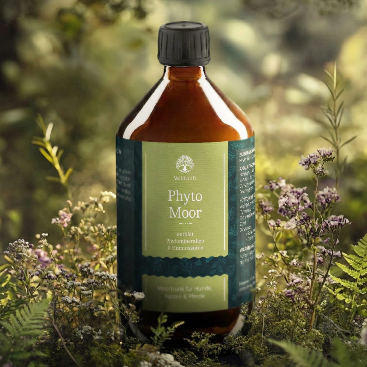 Phyto Moor - Biologisch aktives Vitalstofftonikum - 500ml — Bild 2