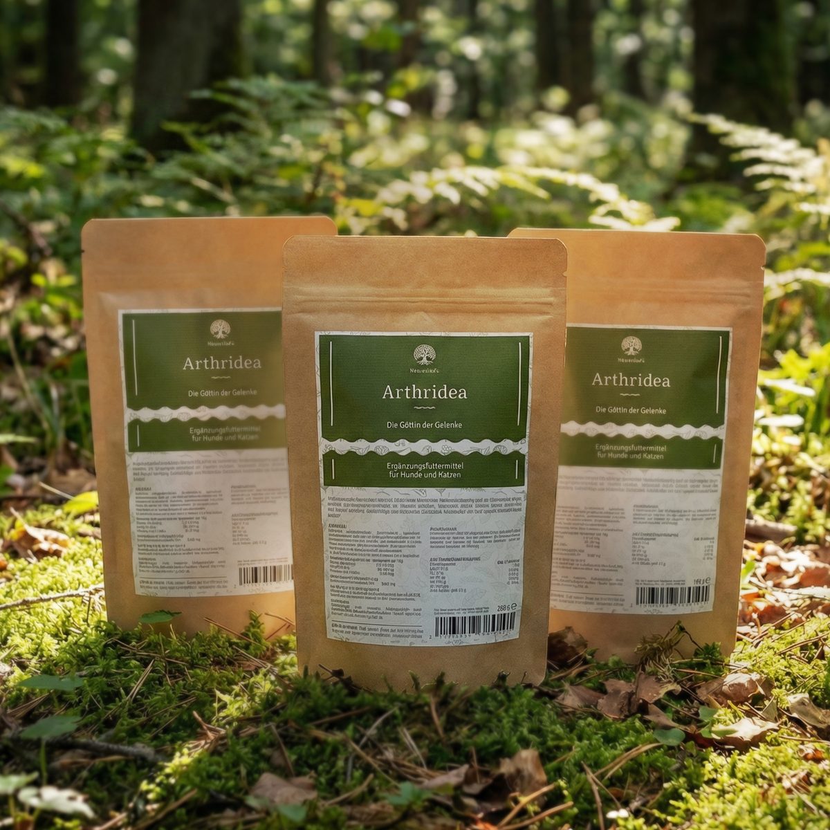 Arbor - Ergänzungsfuttermittel für Hunde und Katzen - Nachfüllpack 250g — Bild 2