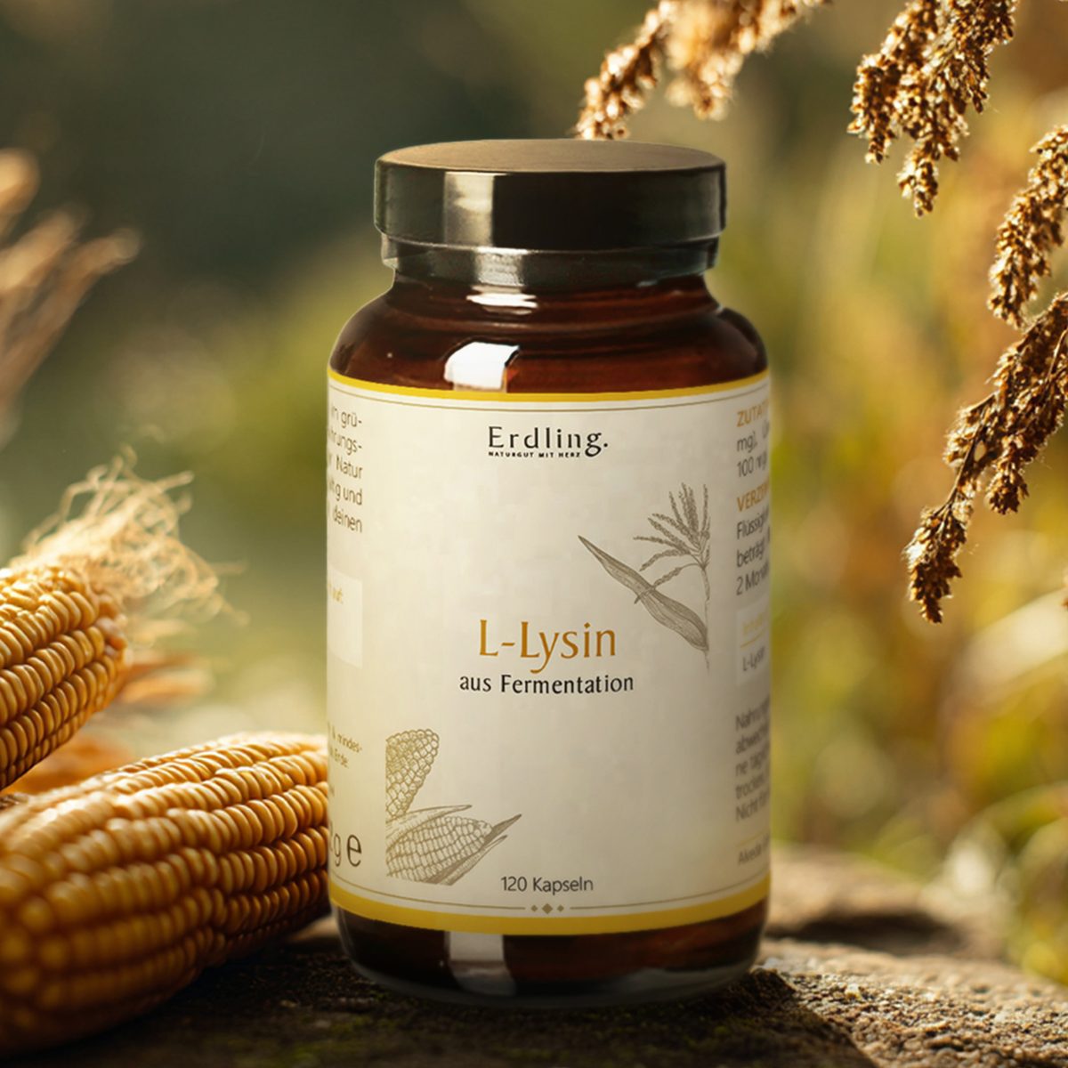L-Lysin - 120 Kapseln — Bild 2