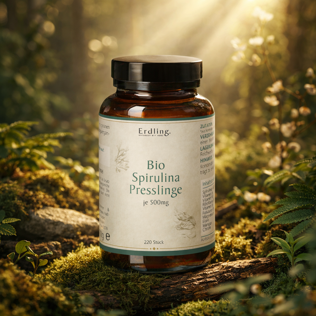 BIO Spirulina Presslinge - 220 Stück