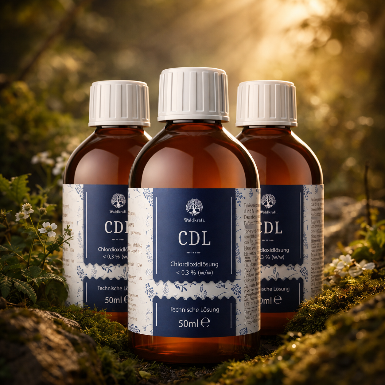 Set: 3er Pack - CDL/CDS - in Originalrezeptur - 3x 50ml