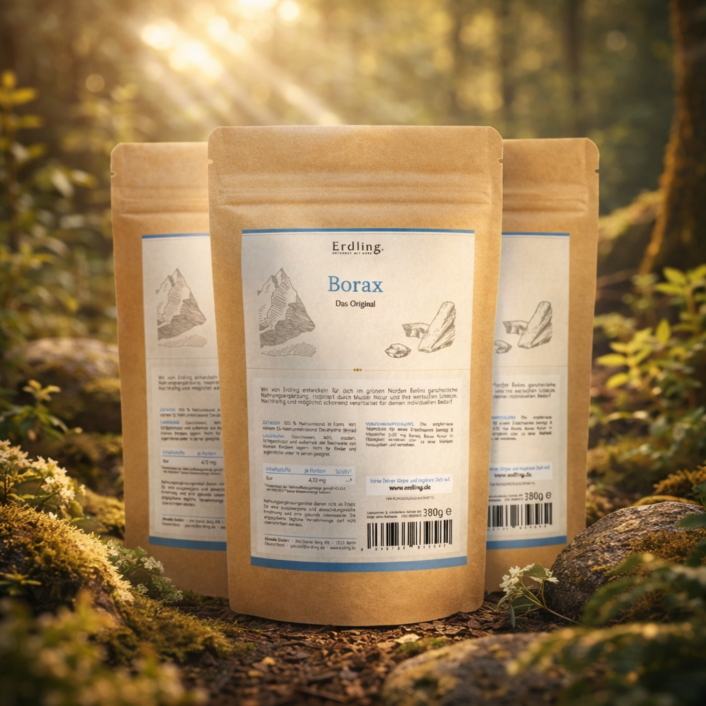 Set: 3er Pack - Borax - 99,9% Reinheit (Natriumtetraborat) - Nachfüllpack 3x 380g — Bild 2