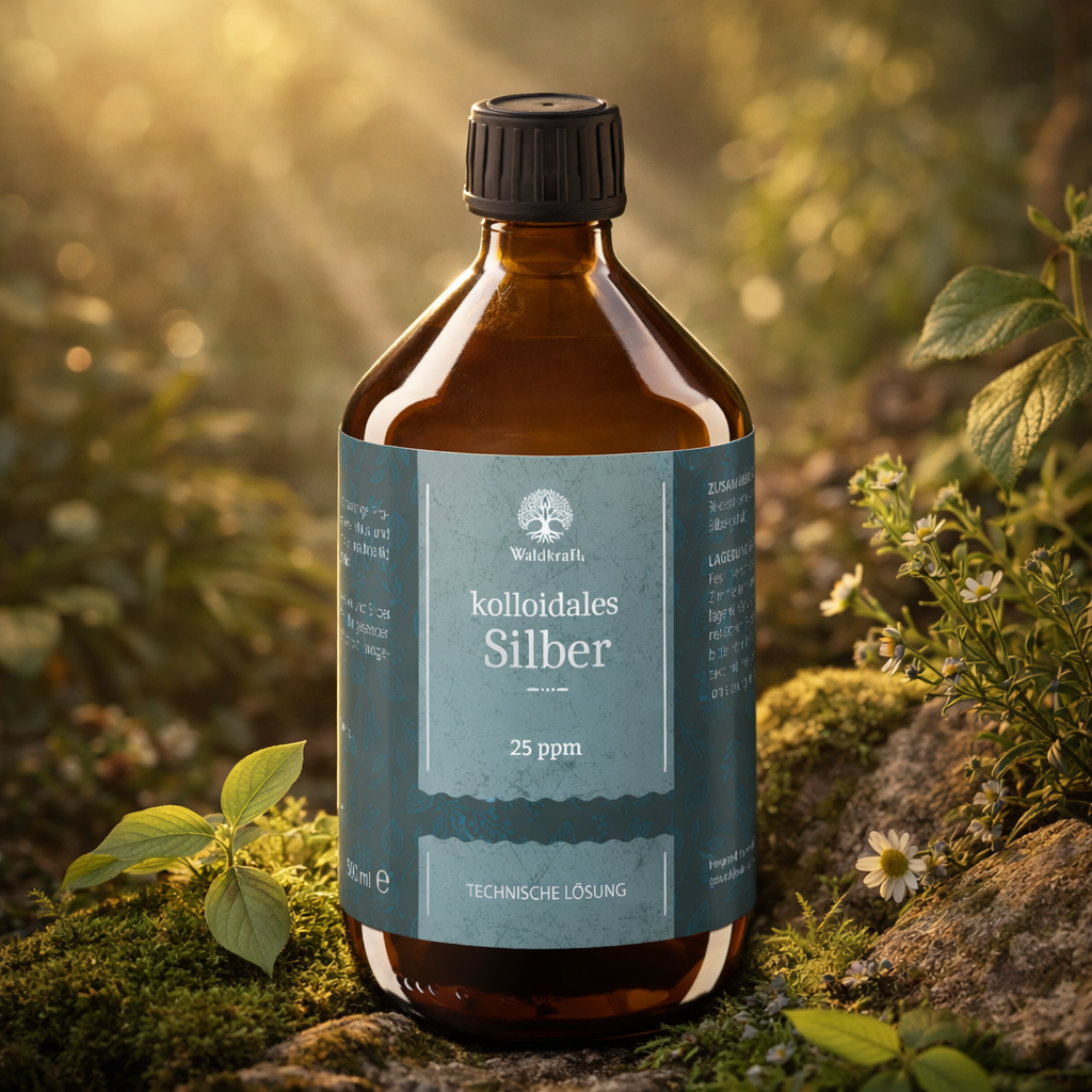 Kolloidales Silber - 25 ppm - Technische Lösung - 500ml