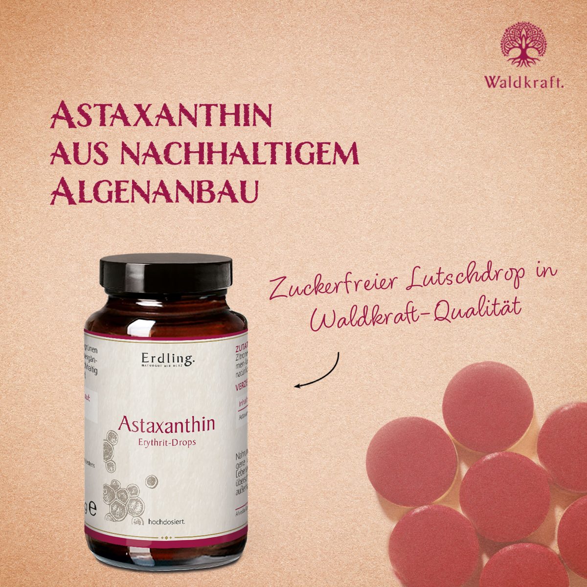 Astaxanthin Drops - 50 Stück — Bild 3