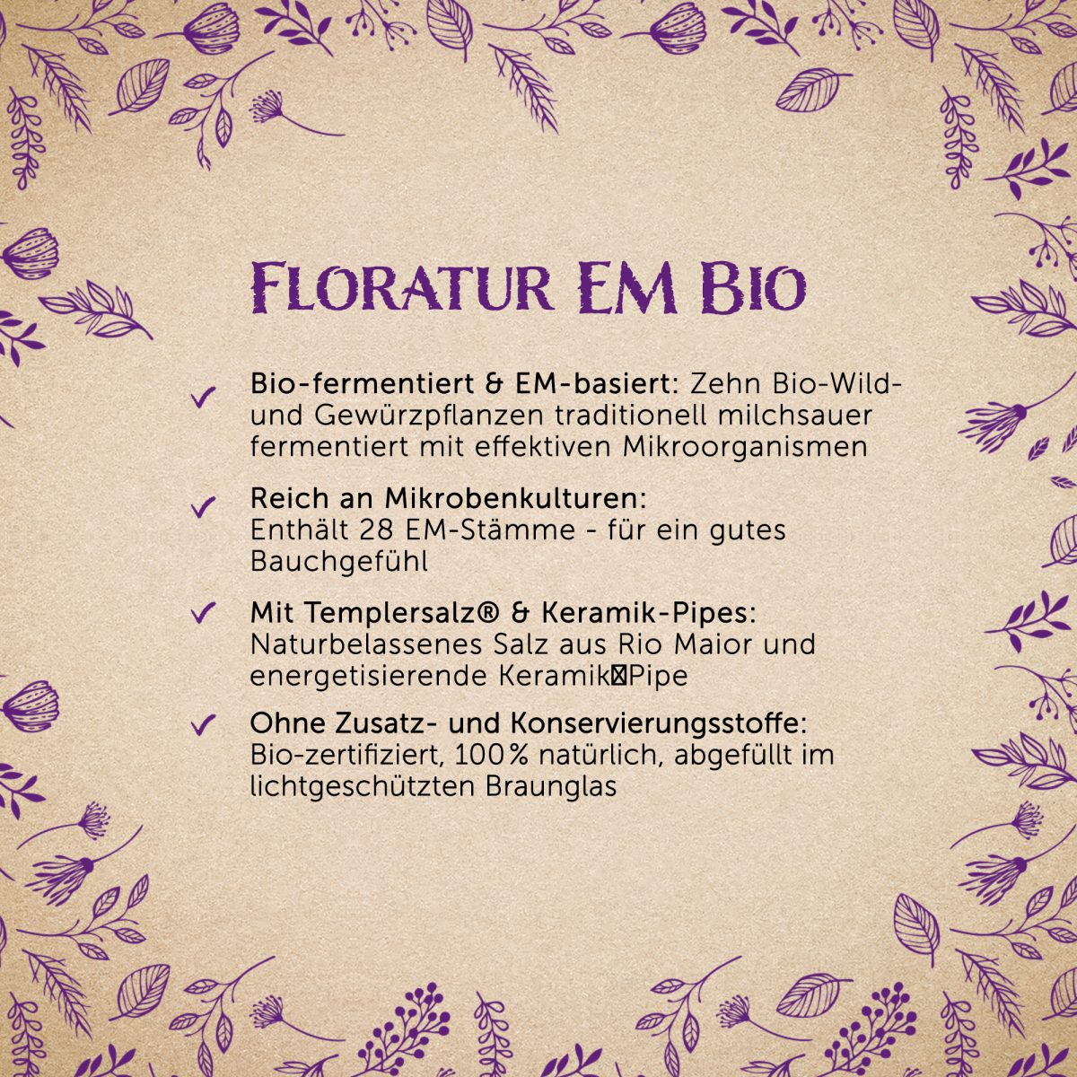 BIO Floratur EM Bio - 510ml — Bild 2