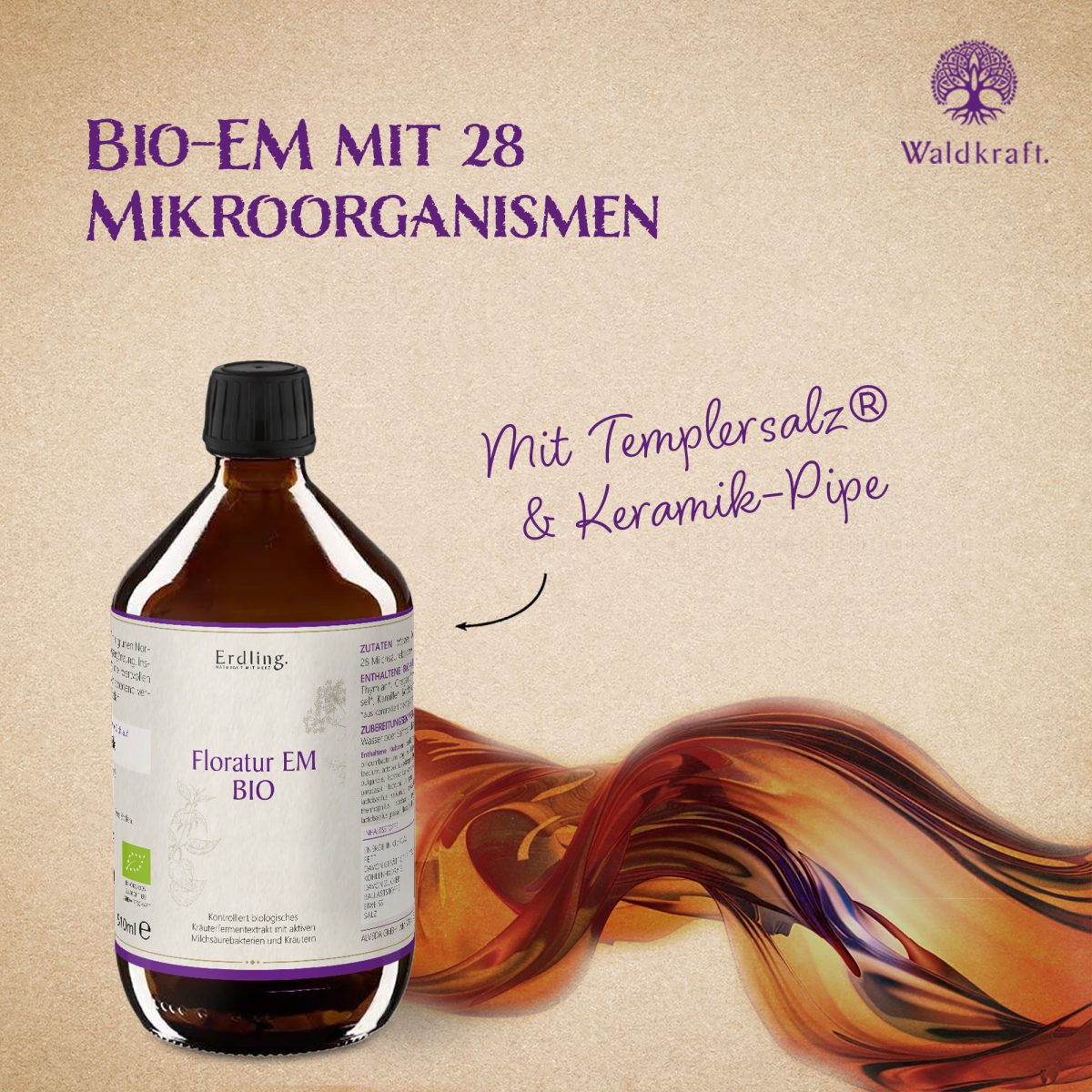 BIO Floratur EM Bio - 510ml — Bild 3