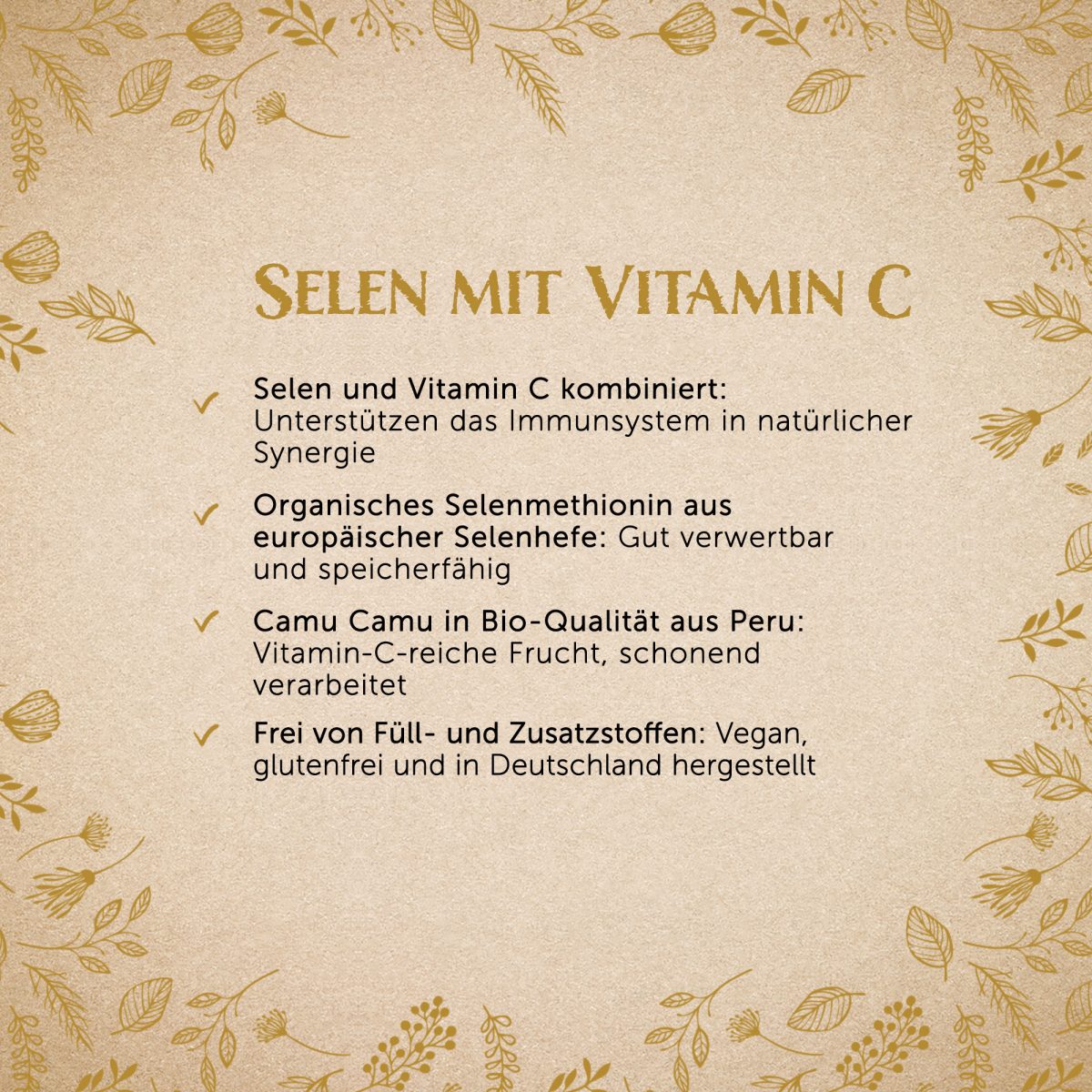 Selen mit Vitamin C - 120 Kapseln — Bild 2