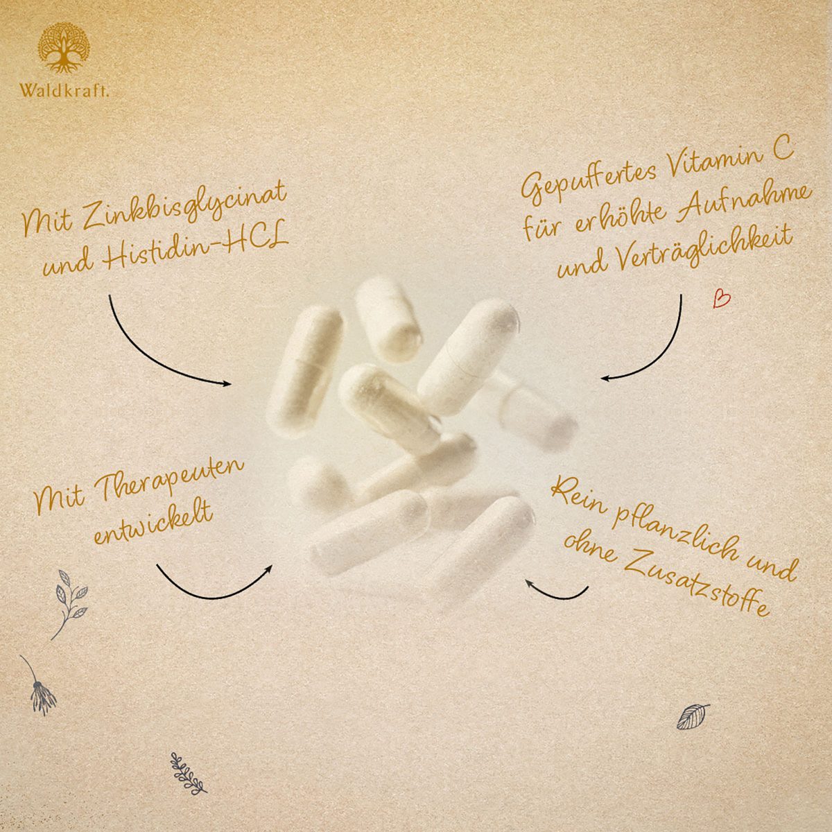 Vitamin C Komplex - 120 Kapseln