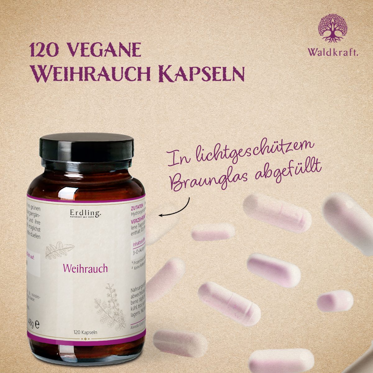 Weihrauch - 120 Kapseln — Bild 3