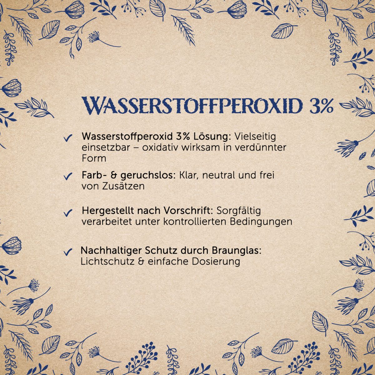 Wasserstoffperoxid 3%ige Lösung - 250ml — Bild 2