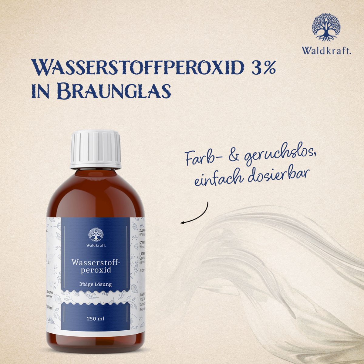 Wasserstoffperoxid 3%ige Lösung - 250ml — Bild 3