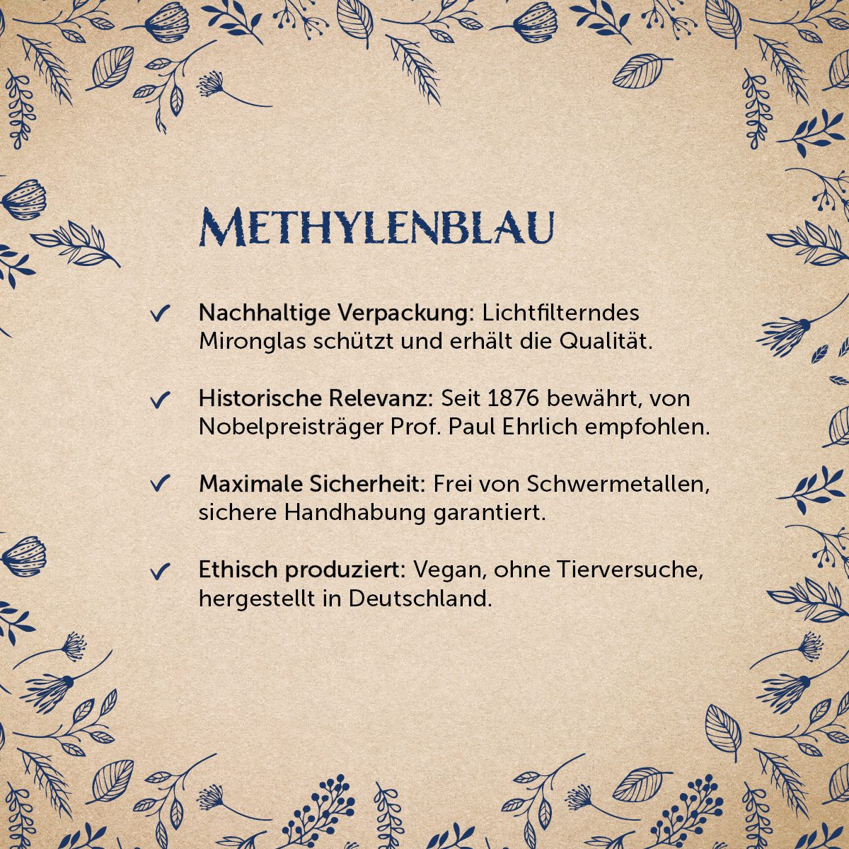 Methylenblau 1% wässrige Lösung - 100ml — Bild 2