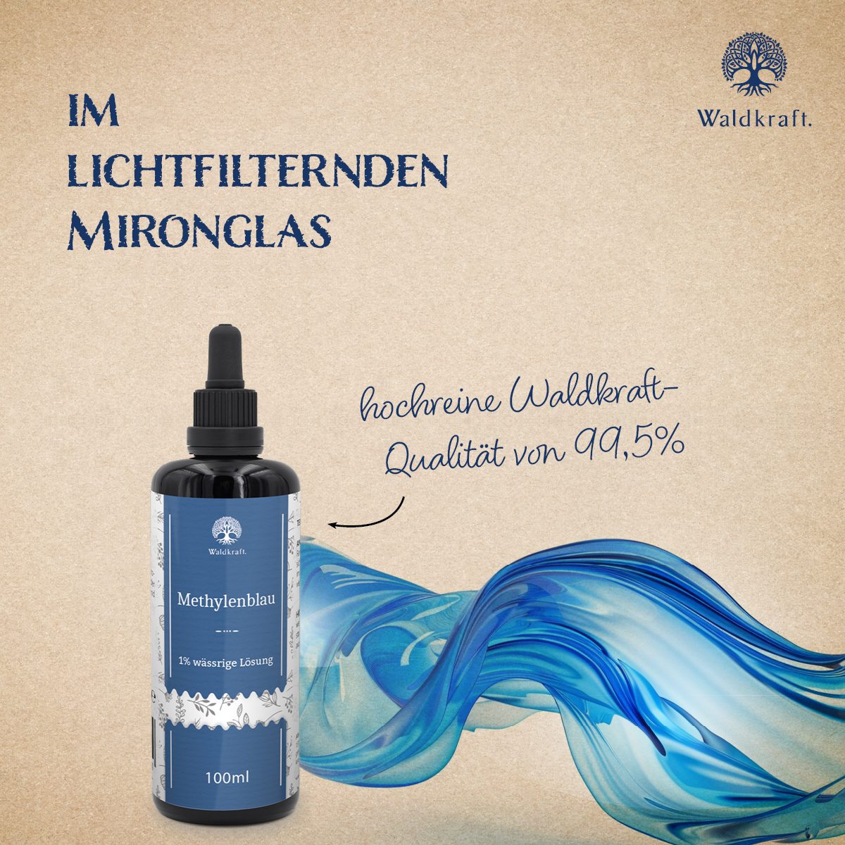 Methylenblau 1% wässrige Lösung - 100ml — Bild 3