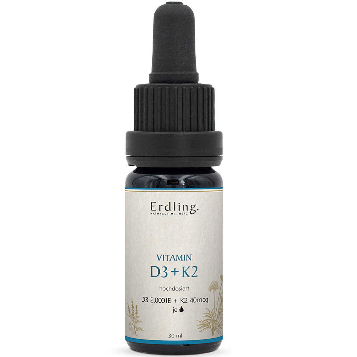 MHD 09.06.2024 Vitamin D3 2.000 IE + K2 - 40 mcg hochdosiert - 30ml