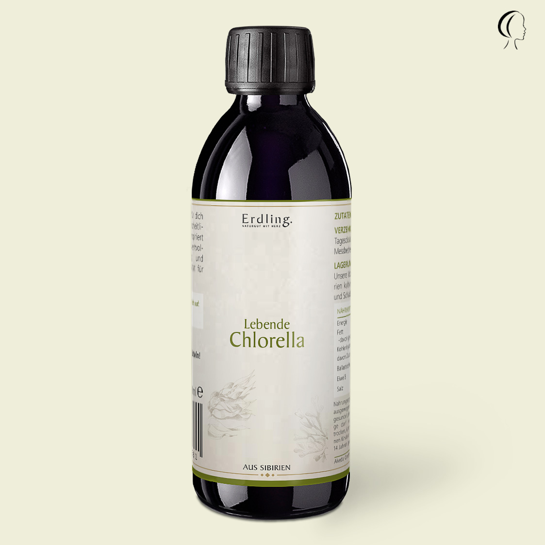 MHD 09.02.25 Lebende Chlorella-Algen - 250ml